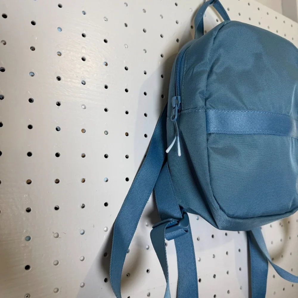 Athleta Girl Power Up Mini Small Backpack Teal Kids Zipper School Travel‎ Bag